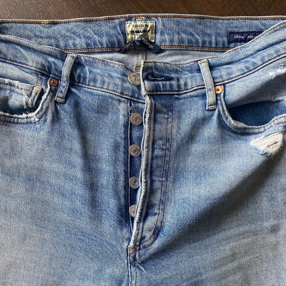 Citizens of Humanity Olivia high rise slim ankle jeans- Size 27